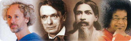 Heinz Grill, Rudolf Steiner, Sri Aurobindo, Sai Baba